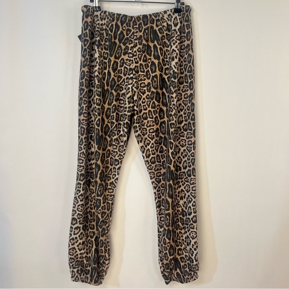 2/$30 Onzie Animal Print Brown Leggings sz Medium Large NWT ⚠️ - Picture 3 of 7